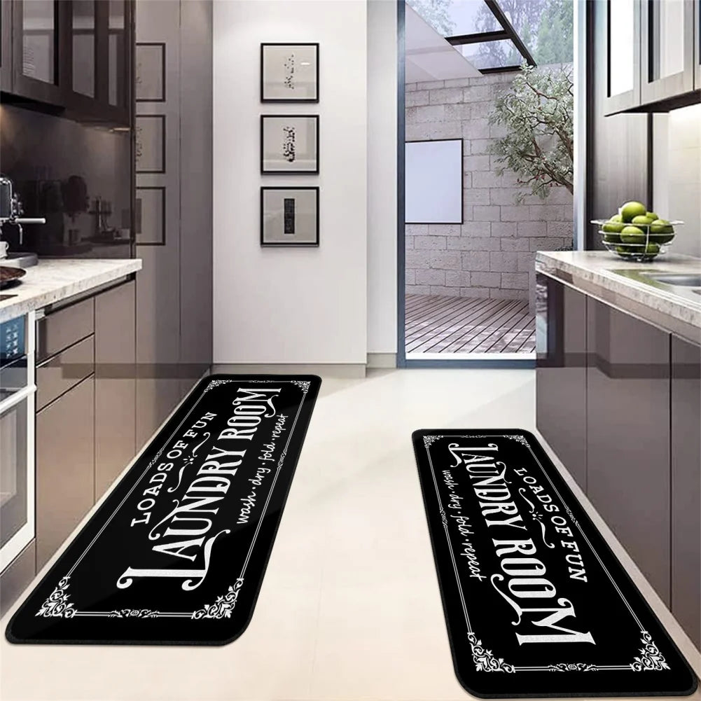 Non-Slip Carpets for Living Room Door, Floor Mat Entrance, Balcony, Laundry room, Kitchen