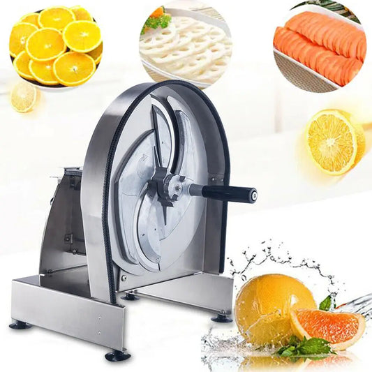 Vegetable Slicer Stainless Steel Potato Onion Slicer Manual Fruit Cutter Cabbage Shredder