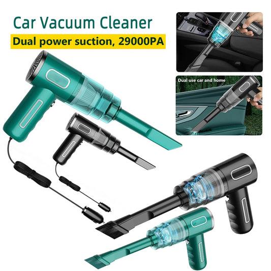 Portable Car Vacuum Cleaner USB Plug/Rechargeable